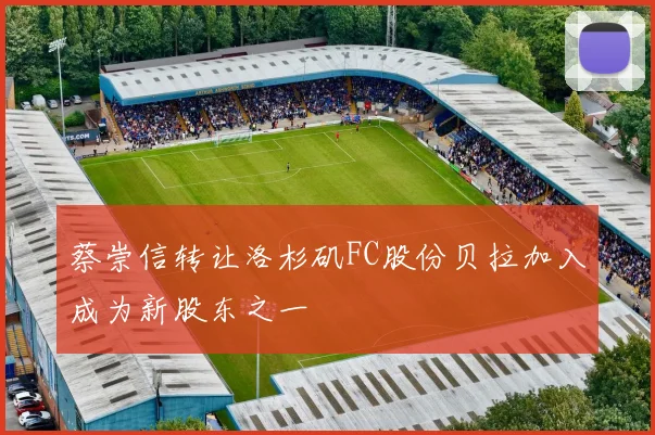 蔡崇信转让洛杉矶FC股份贝拉加入成为新股东之一